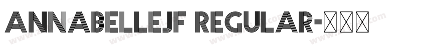 AnnabelleJF Regular字体转换
